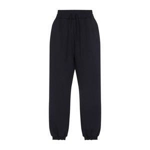 Moncler Black Relaxed Fit Trousers With Elastic Waistband - NWT